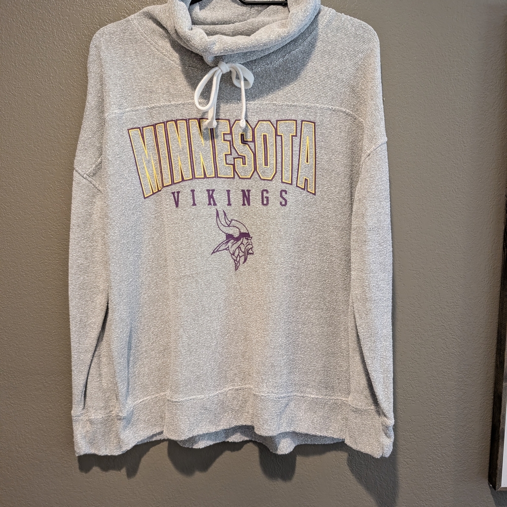 Minnesota Vikings Gray Hoodie